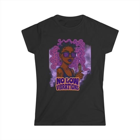 "No Low Vibes" Her Tee