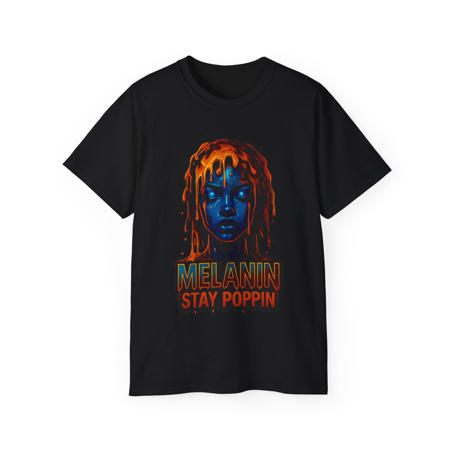 "Melanin Stay Poppin" Tee
