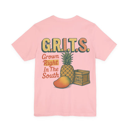 "Grown RITS" Back Print Tee