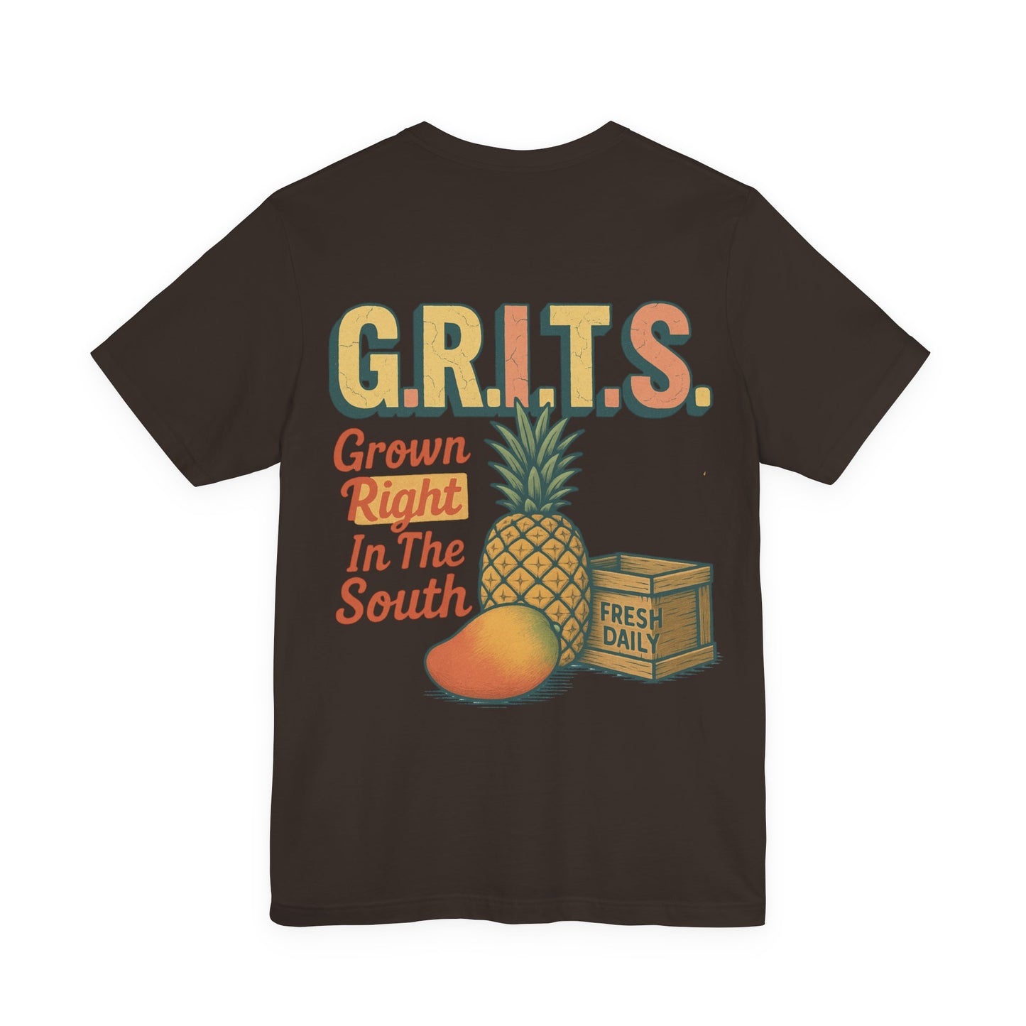 "Grown RITS" Back Print Tee