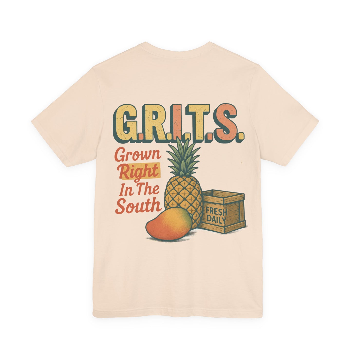 "Grown RITS" Back Print Tee