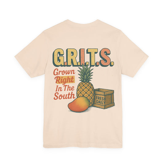 "Grown RITS" Back Print Tee