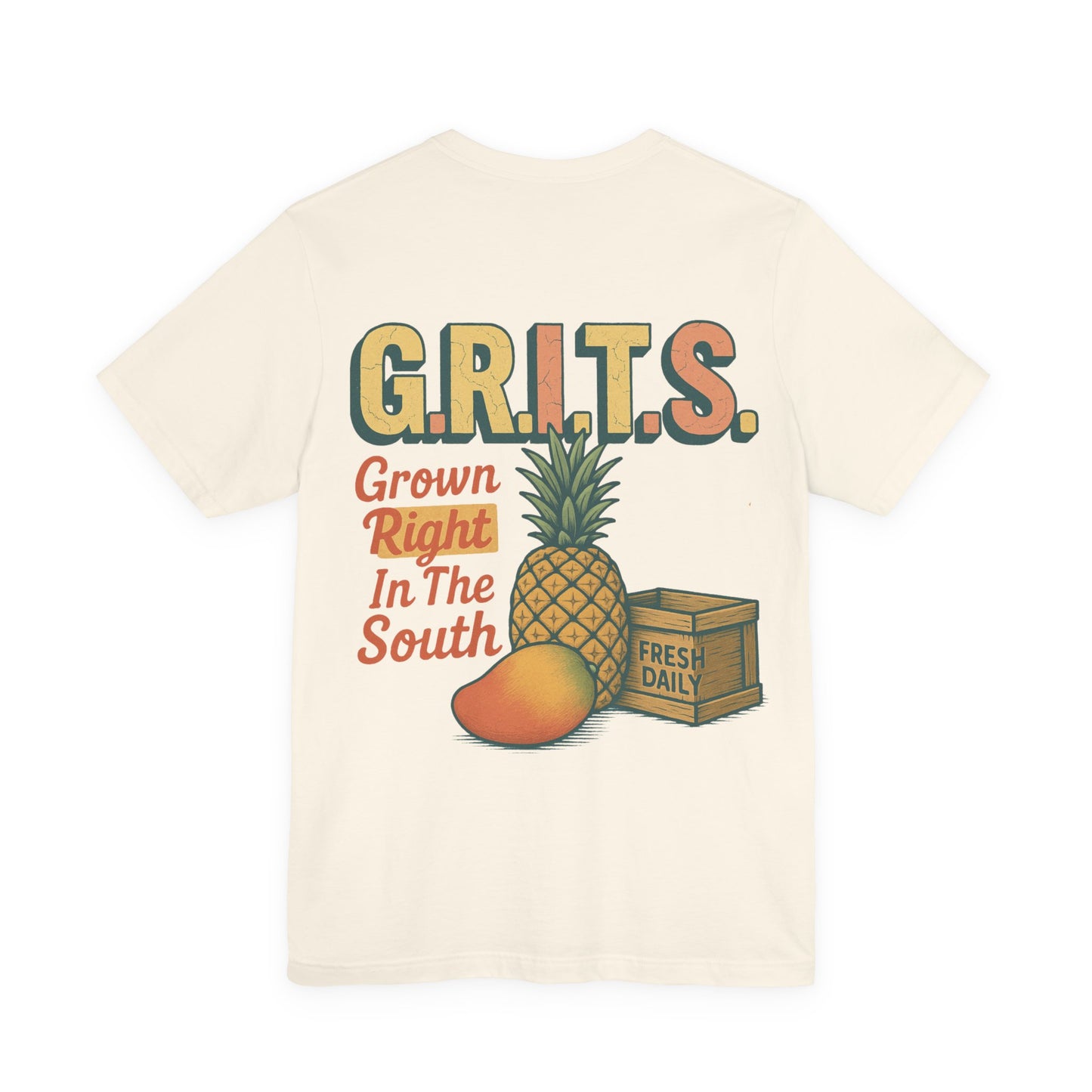 "Grown RITS" Back Print Tee