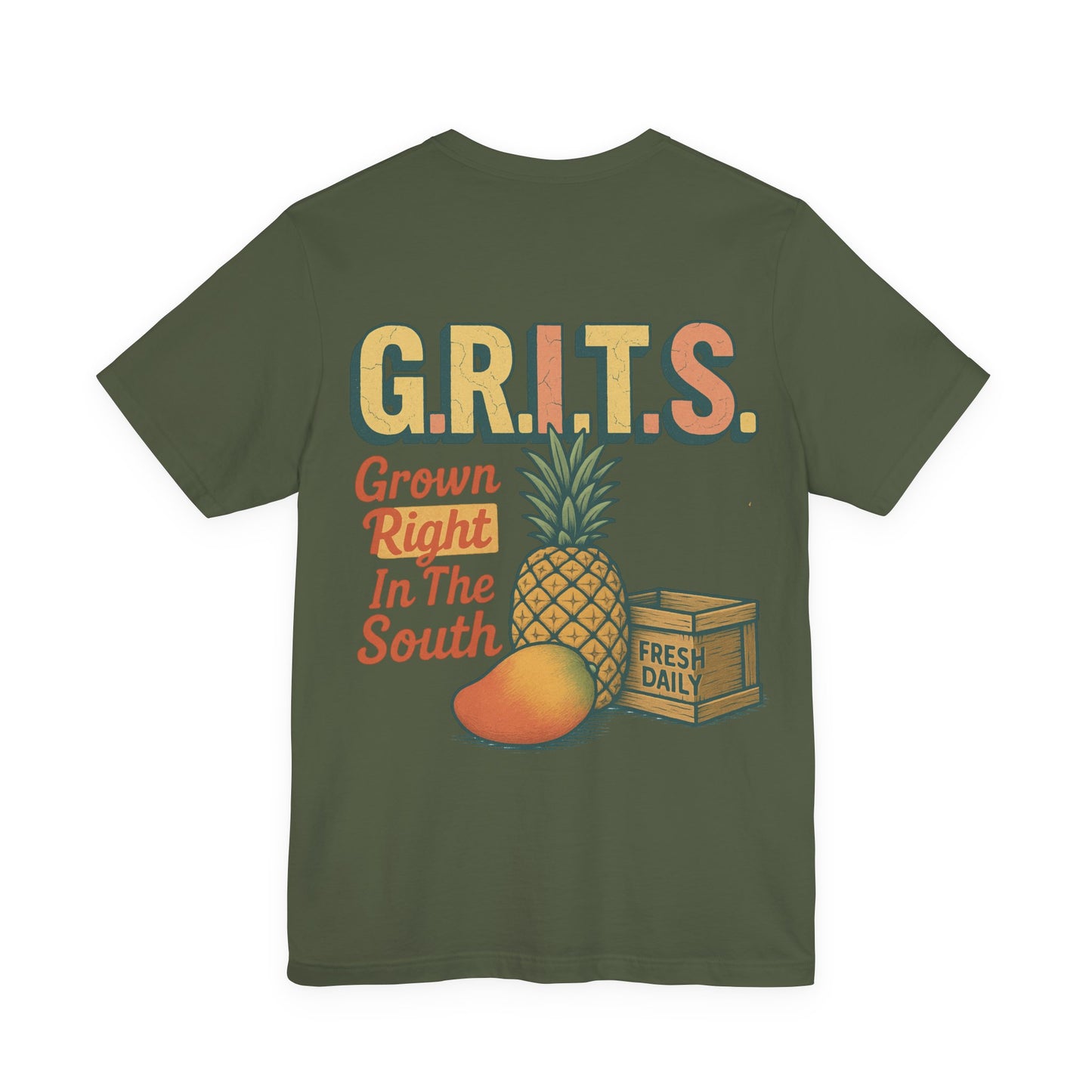 "Grown RITS" Back Print Tee