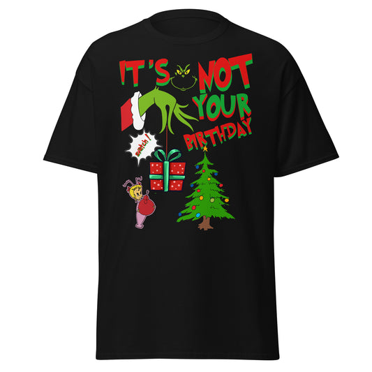 GRINCH CHRISTMAS BLK TEE