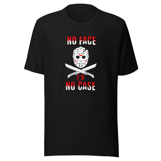 NO FACE NO CASE Unisex t-shirt