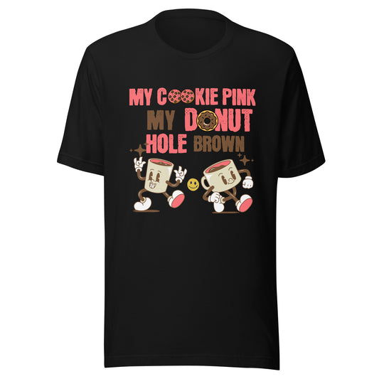 COOKIE PINK BL Unisex t-shirt