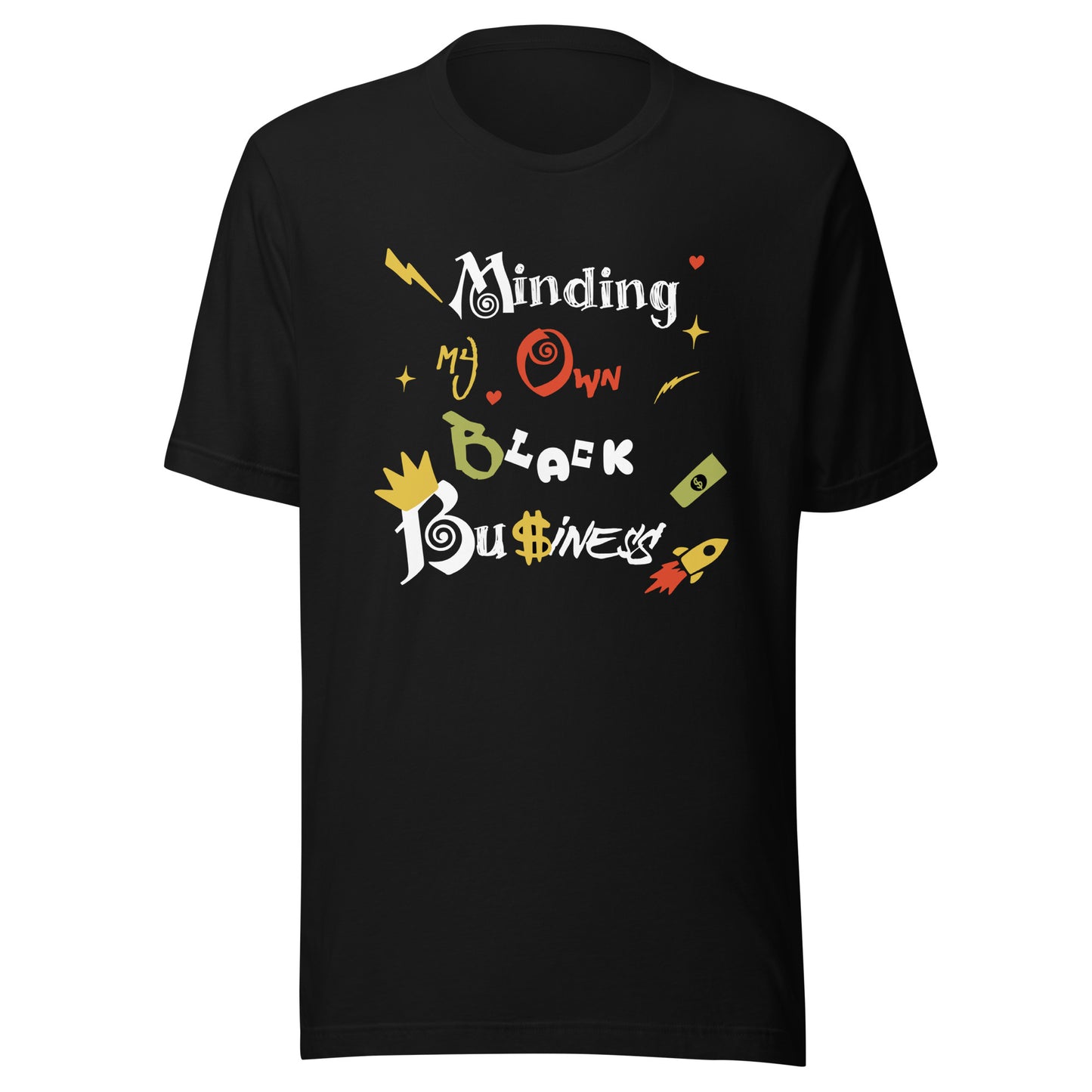 MINDING MY OWN Unisex t-shirt