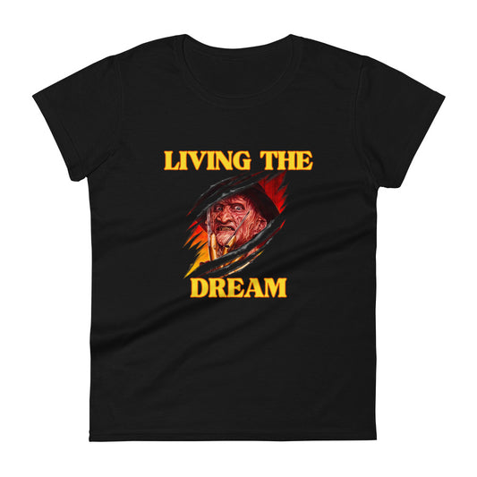 LIVING THE DREAM Women's short sleeve t-shirt